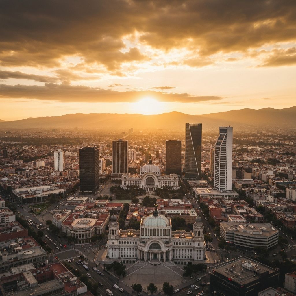 Ciudad de Mexico skyline