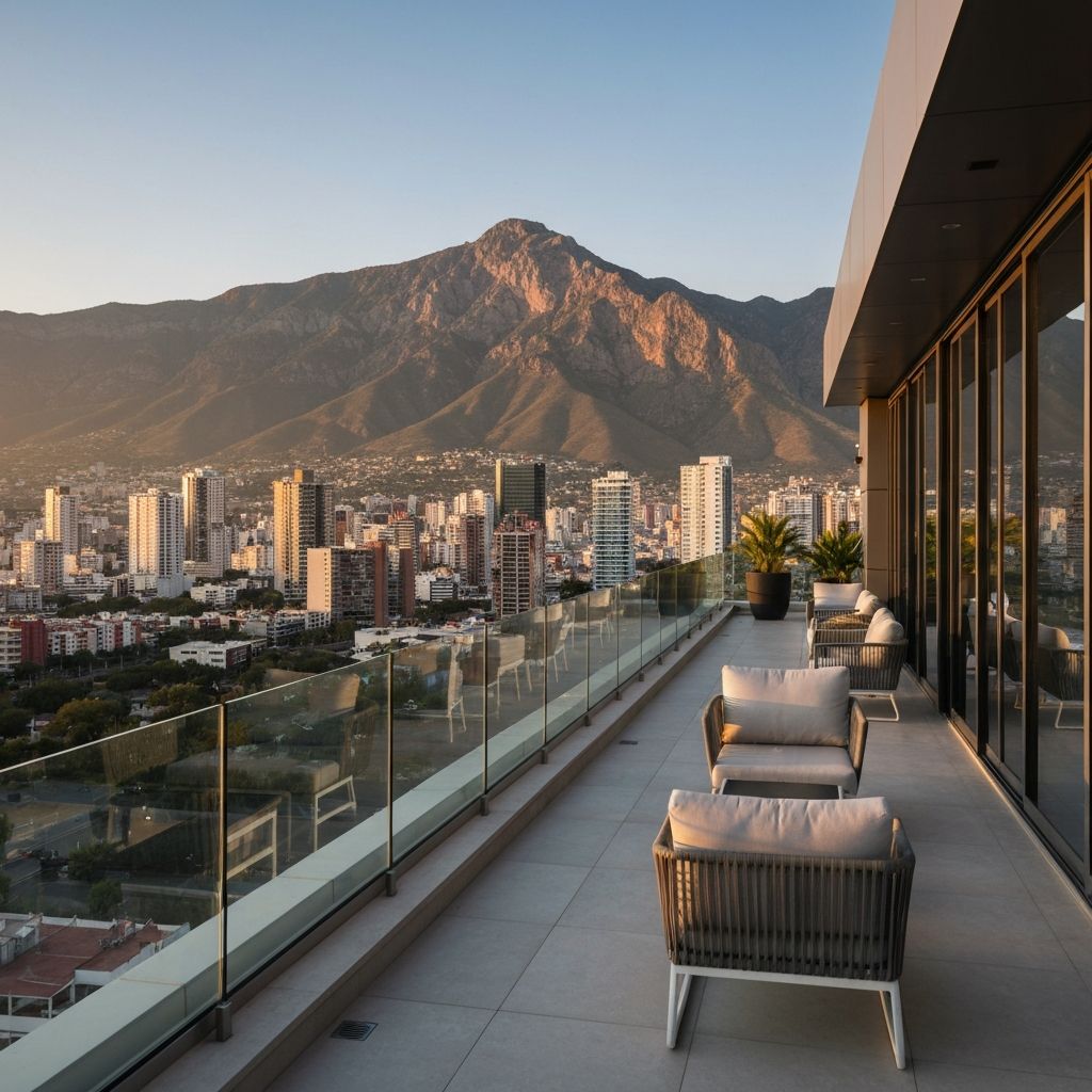 Mountain-View Penthouse in San Pedro